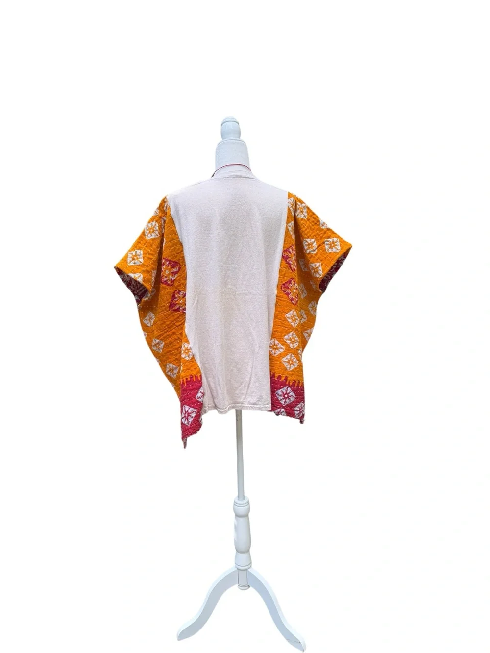 Handcrafted Upcycled FLEETWOOD MAC Kantha Tunic NWT One Size - Picture 10 of 12